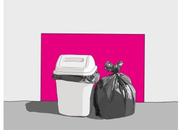 Mülleimerschutz