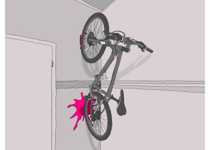 Fahrradwandschutz