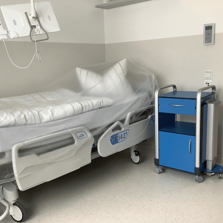 Krankenhaus Patientenbett